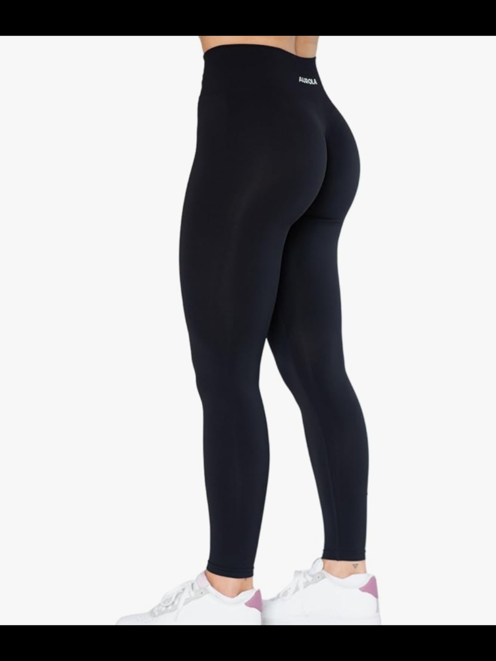 Aurola Black Scrunch Leggings